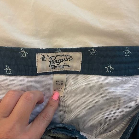 Original Penguin Swim Trunks - Picture 3 of 7